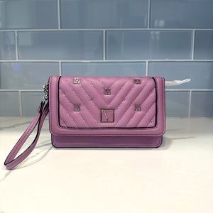 Brand new Victoria’s Secret lavender/purple clutch.